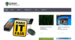 Desktop Screenshot of greencomputingportal.de
